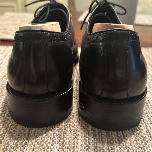 Belvedere Studio black cap toe dress shoe - Picture 4 of 4